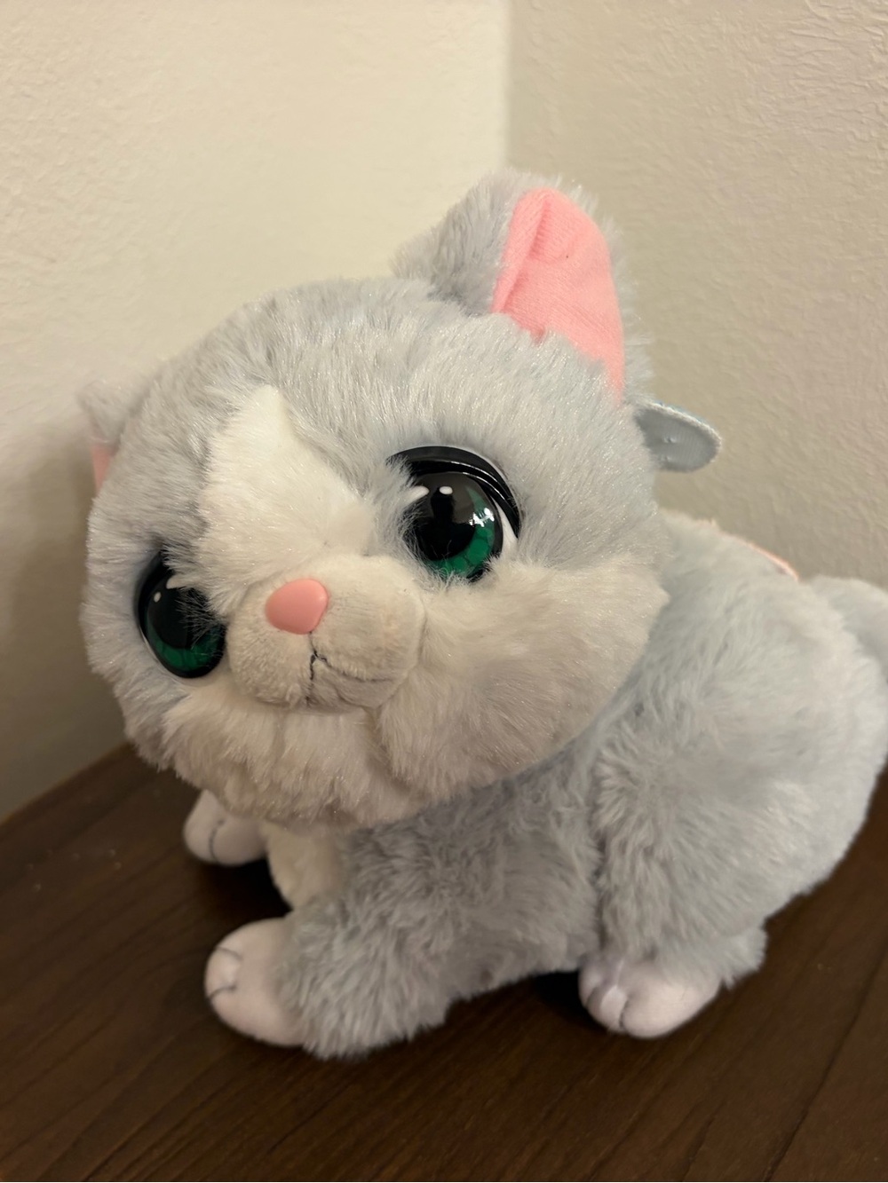 Little Live Pets Ouchies Kitten Interactive Plush Toy Works